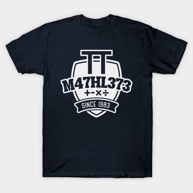 Mathlete Mono 2 T-Shirt by nickbeta